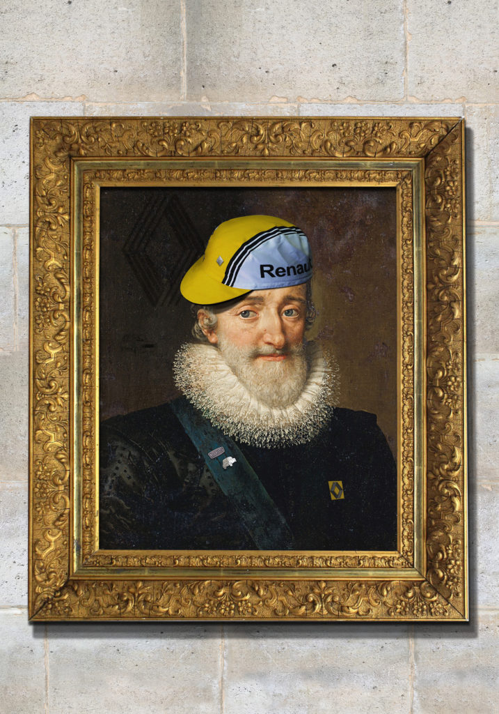Tableau baroque Henry 4L
