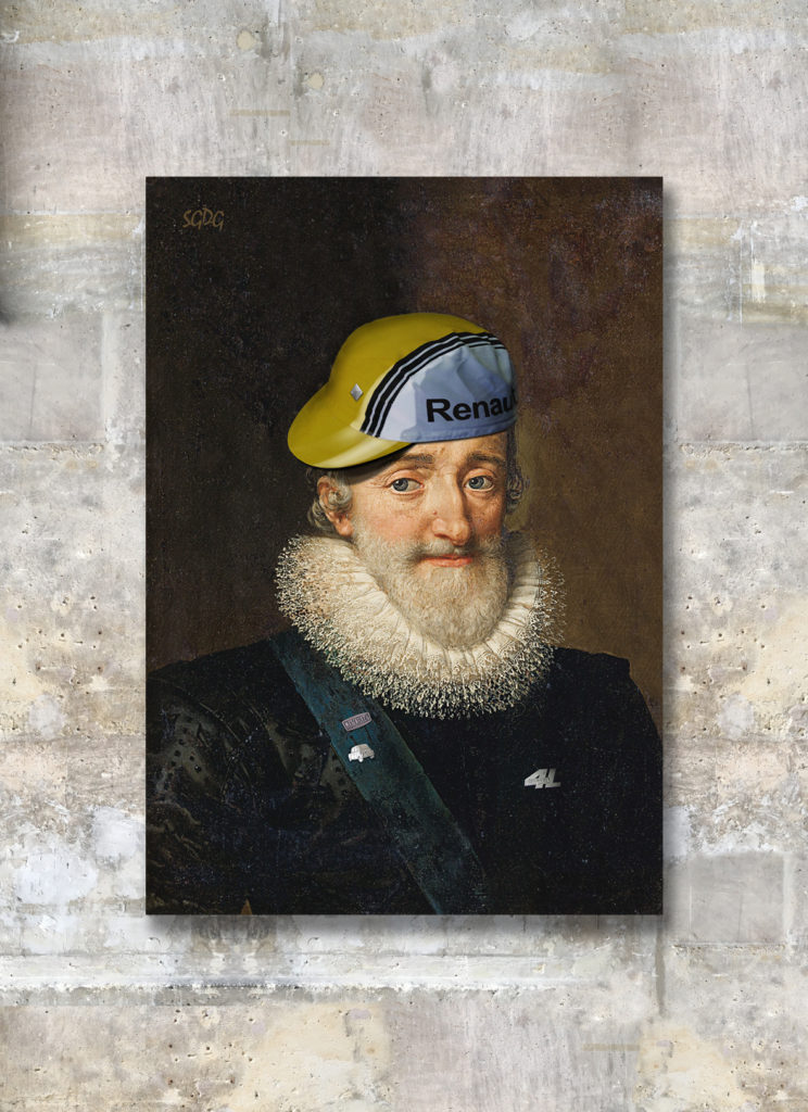 Tableau baroque Henry 4L